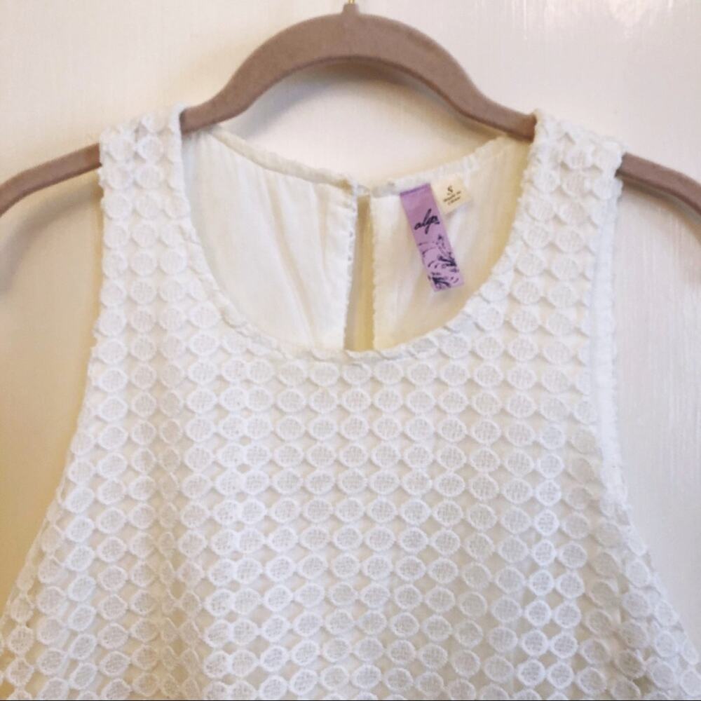 Francesca's Alya White Boho High Low Dress - Picture 4 of 15
